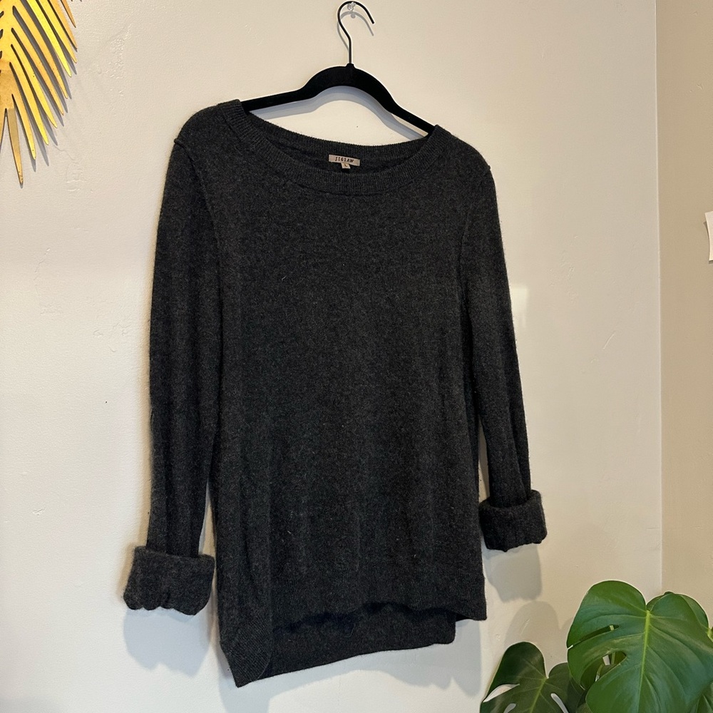 Black 100% Cashmere Sweater
